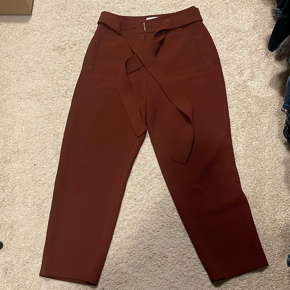 Aritzia New Tie Front Pants
